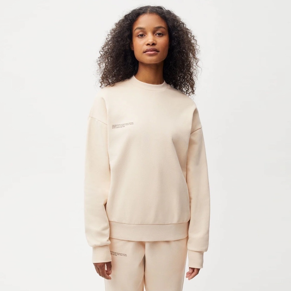 Pangaia - 365 Midweight Sweatshirt - Sand